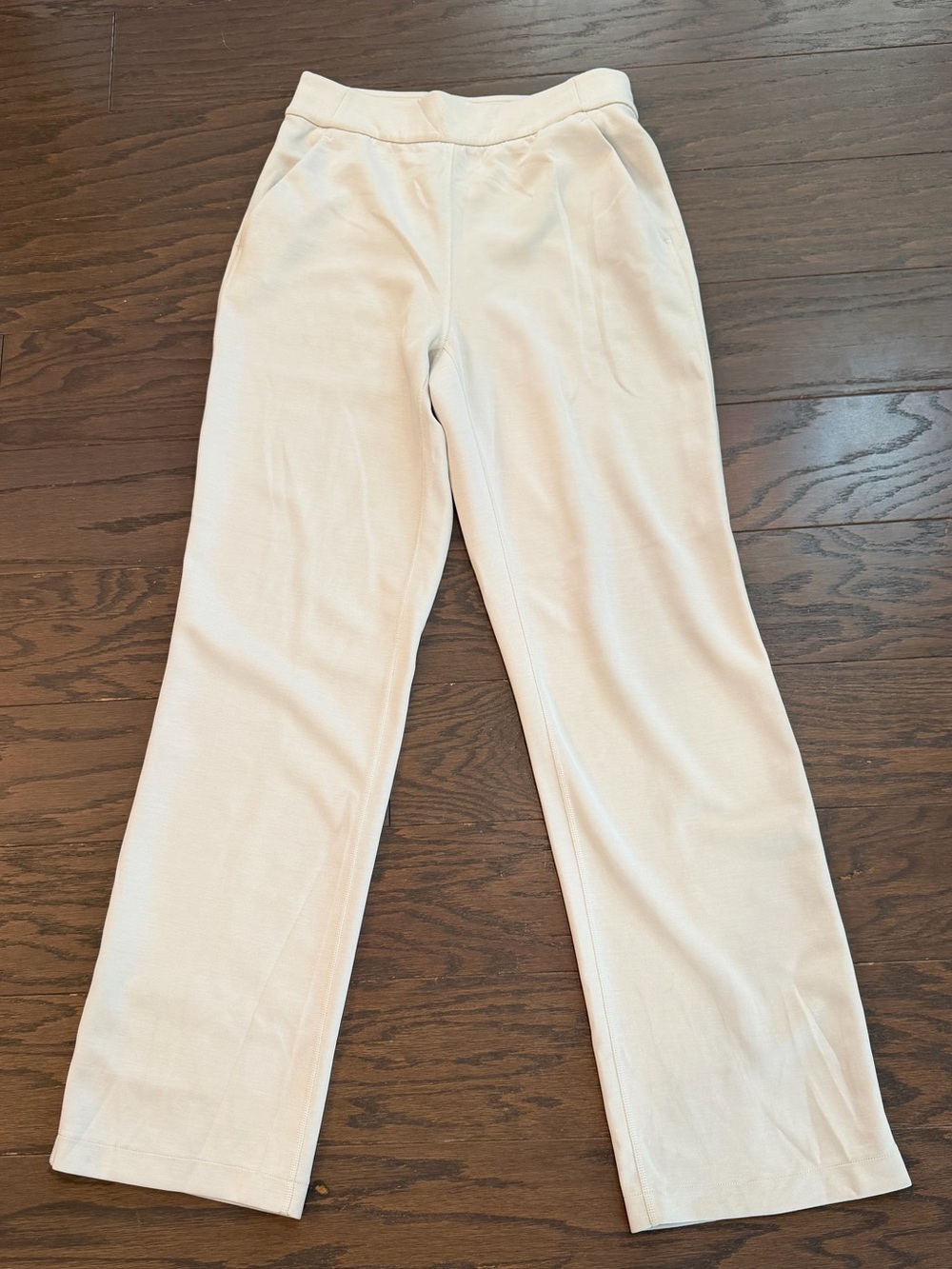 Lululemon Softstreme High-Rise Straight-Leg Pants Regular Bone Size Small - Picture 2 of 9